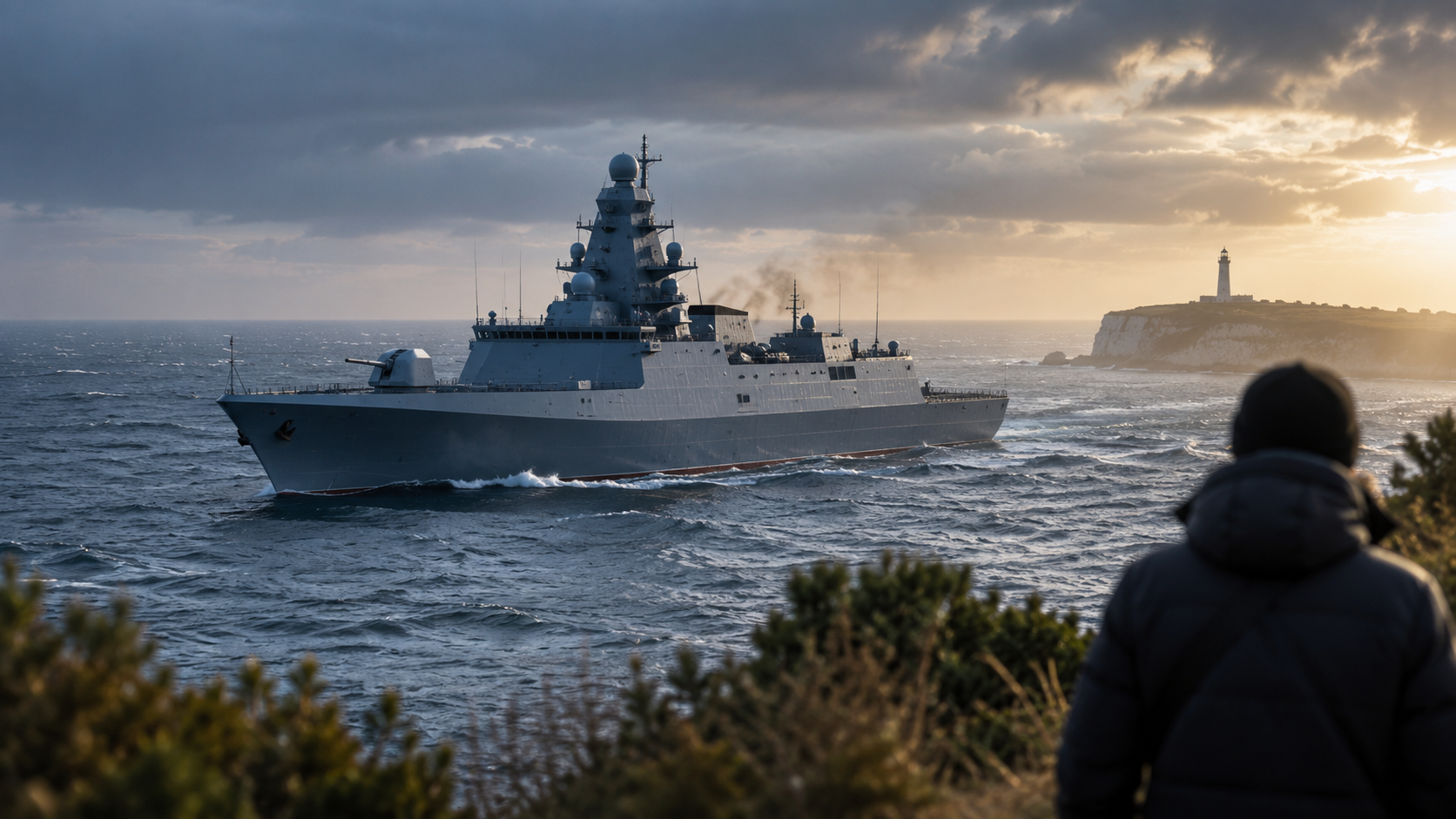 Russisches Kriegsschiff vor Fehmarn – und schon klingt es wieder nach Weltuntergang