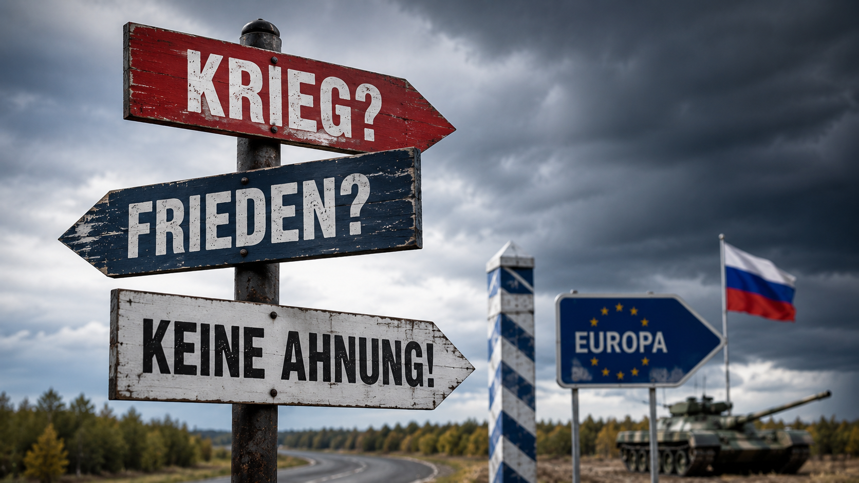 Kommt jetzt Krieg mit Russland oder was? Langsam blickt doch keiner mehr durch